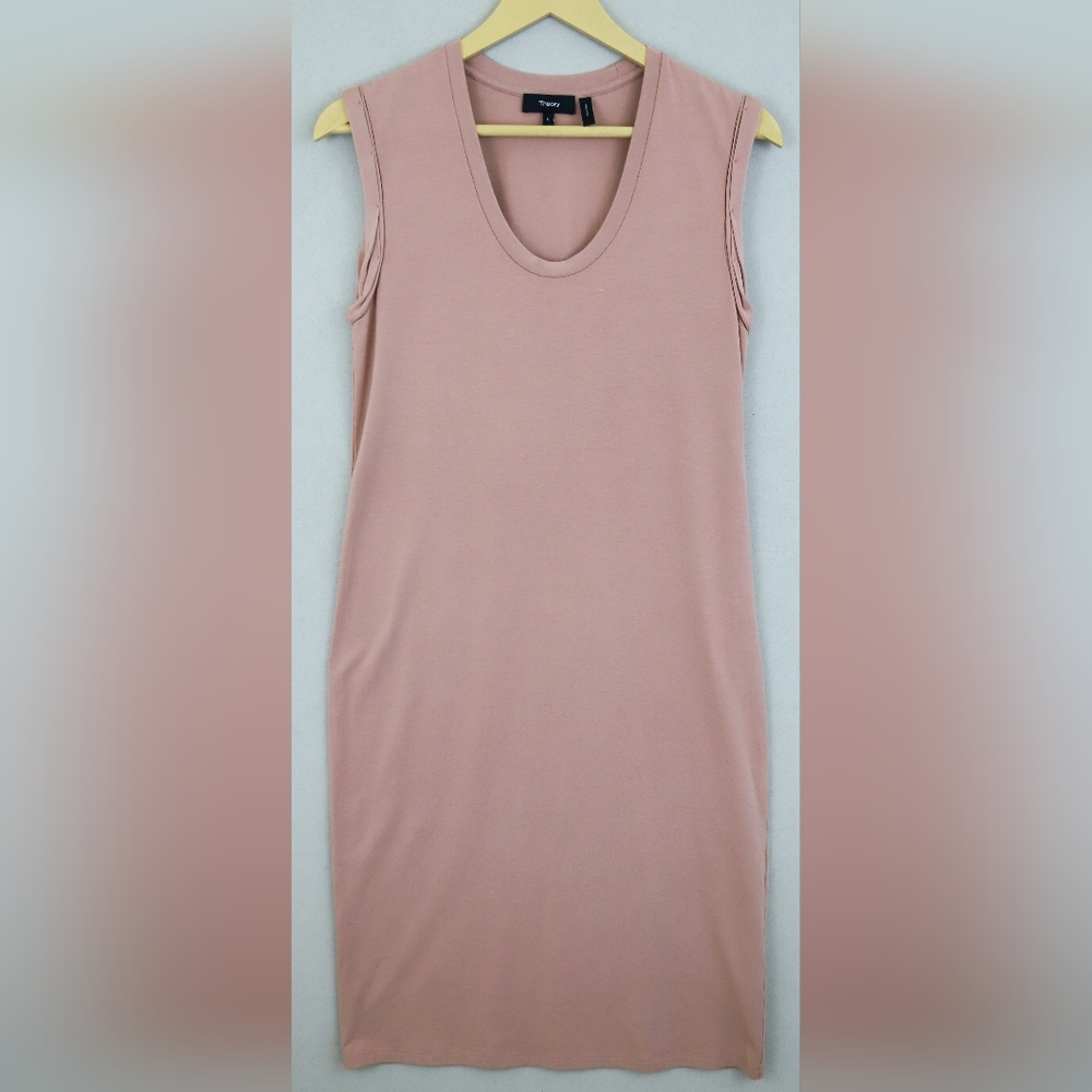 EUC Theory Cuff Scoop Maxi Dress Size S Quartz